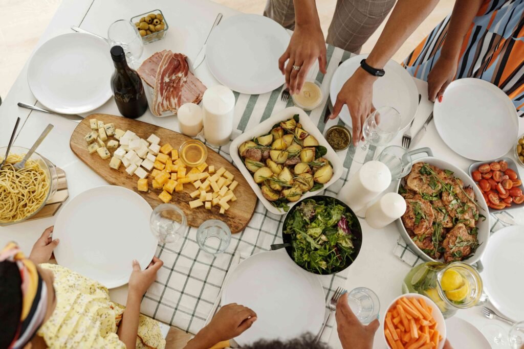 weekly family menu plan