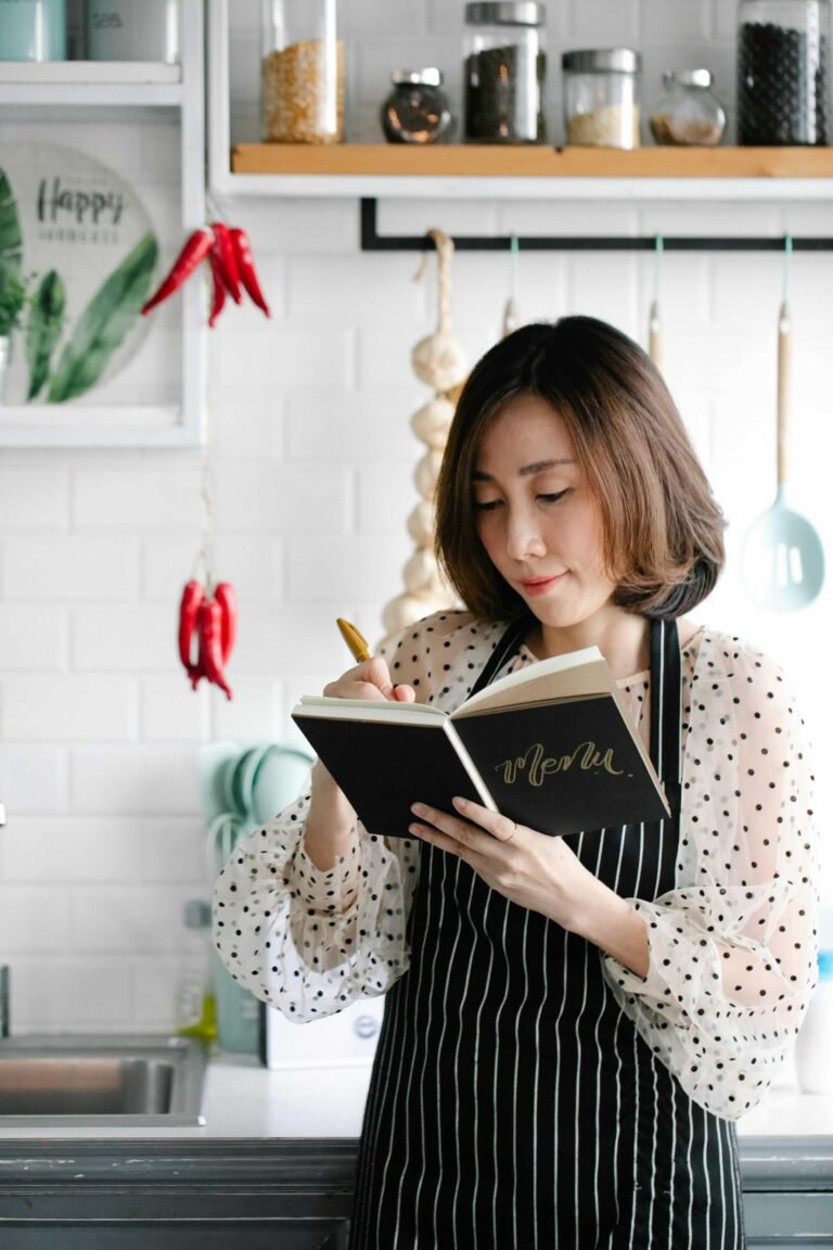 weekly family menu plan