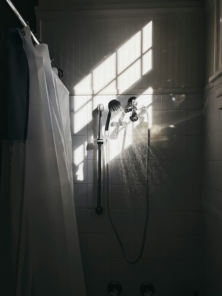 how to properly take a shower