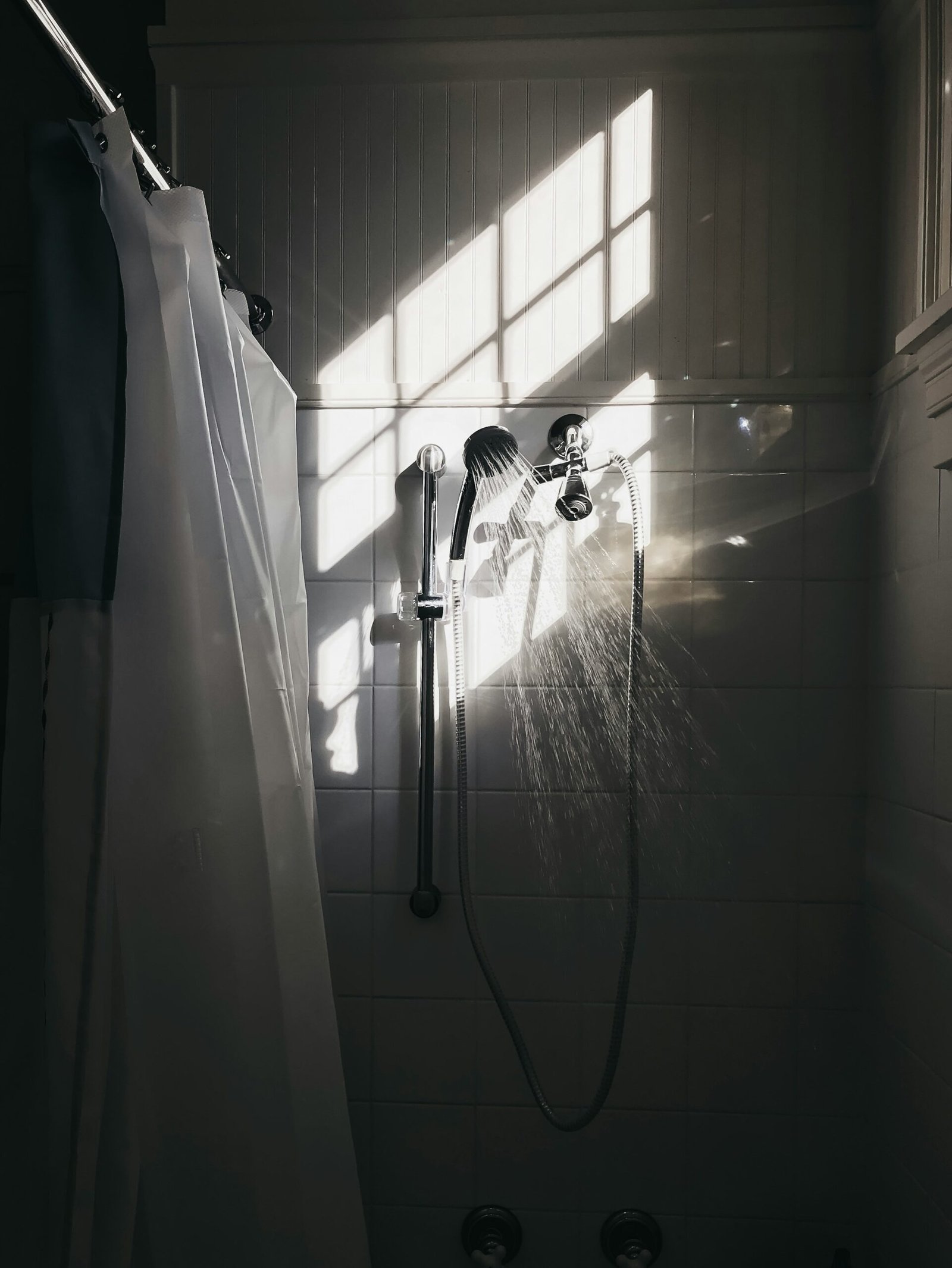 how to properly take a shower