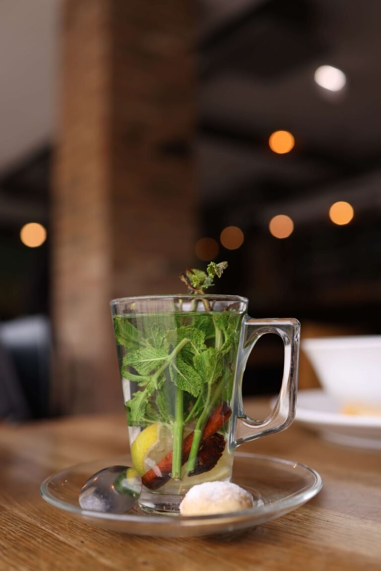 spearmint green tea