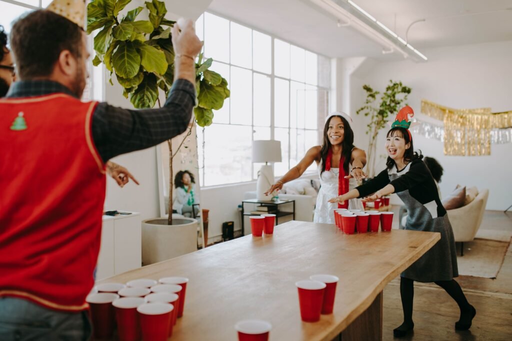 fun family christmas games